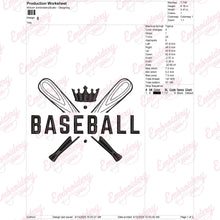 Baseball Team Embroidery Design