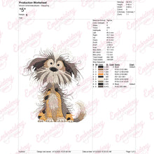 Funny Crazy Dog Machine Embroidery Designs