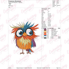 Creative Crazy Bird Embroidery Machine File
