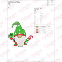 Christmas Gnome Free Digital Machine Embroidery Design for Gifts, Holiday Decorations | Free & Instant Download