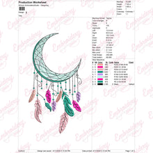 Dreamcatcher Embroidery Design