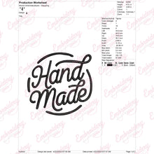 Hand Made Logo Embroidery Design