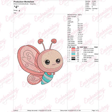 Cute Butterfly Applique Machine Embroidery Design