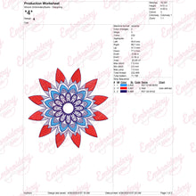 Mandala Pattern Embroidery Design
