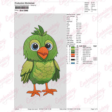 Baby Bird Embroidery Design