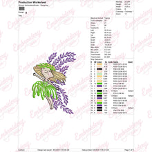 Fairy Tree Embroidery Design