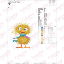 Crazy Bird Embroidery Design