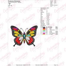 Beautiful Butterfly Machine Embroidery Design