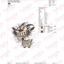 Funny Goat Embroidery Design