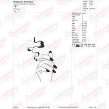 Smoking Art Embroidery Design