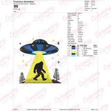 Sasquatch Bigfoot Embroidery Design