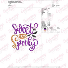 Sweet And Spooky Bat Halloween Embroidery Design