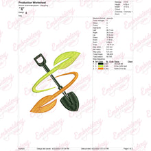 Leaf S Garden Embroidery Design