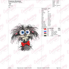 Scottish Deerhound Dog Embroidery Design