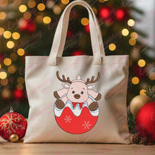 Christmas Baby Reindeer Free Digital Machine Embroidery Design for Gifts, Holiday Decorations | Free & Instant Download
