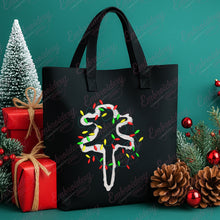 Christmas Vacation Cat Lighting Free Digital Machine Embroidery Design | Free & Instant Download