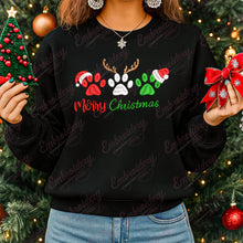 Holiday Christmas Paw Free Digital Machine Embroidery Design | Instant & Free Download
