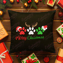 Holiday Christmas Paw Free Digital Machine Embroidery Design | Instant & Free Download