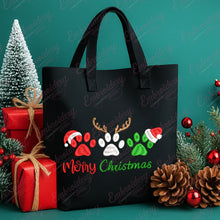 Holiday Christmas Paw Free Digital Machine Embroidery Design | Instant & Free Download