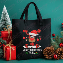 Merry Christmas Y'all Reindeer Free Digital Embroidery Design | Instant & Free Download