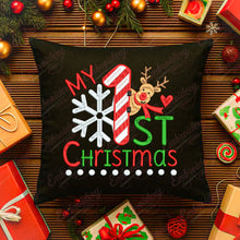 My 1st Christmas Reindeer Free Digital Embroidery Design | Instant & Free Download